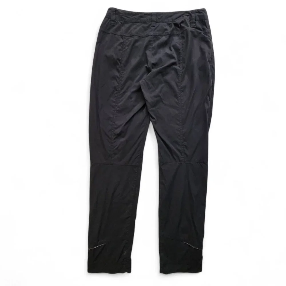 Royal Robbins Womens Black Nylon Outdoor Hiking Pants Size 8 - Picture 2 of 11